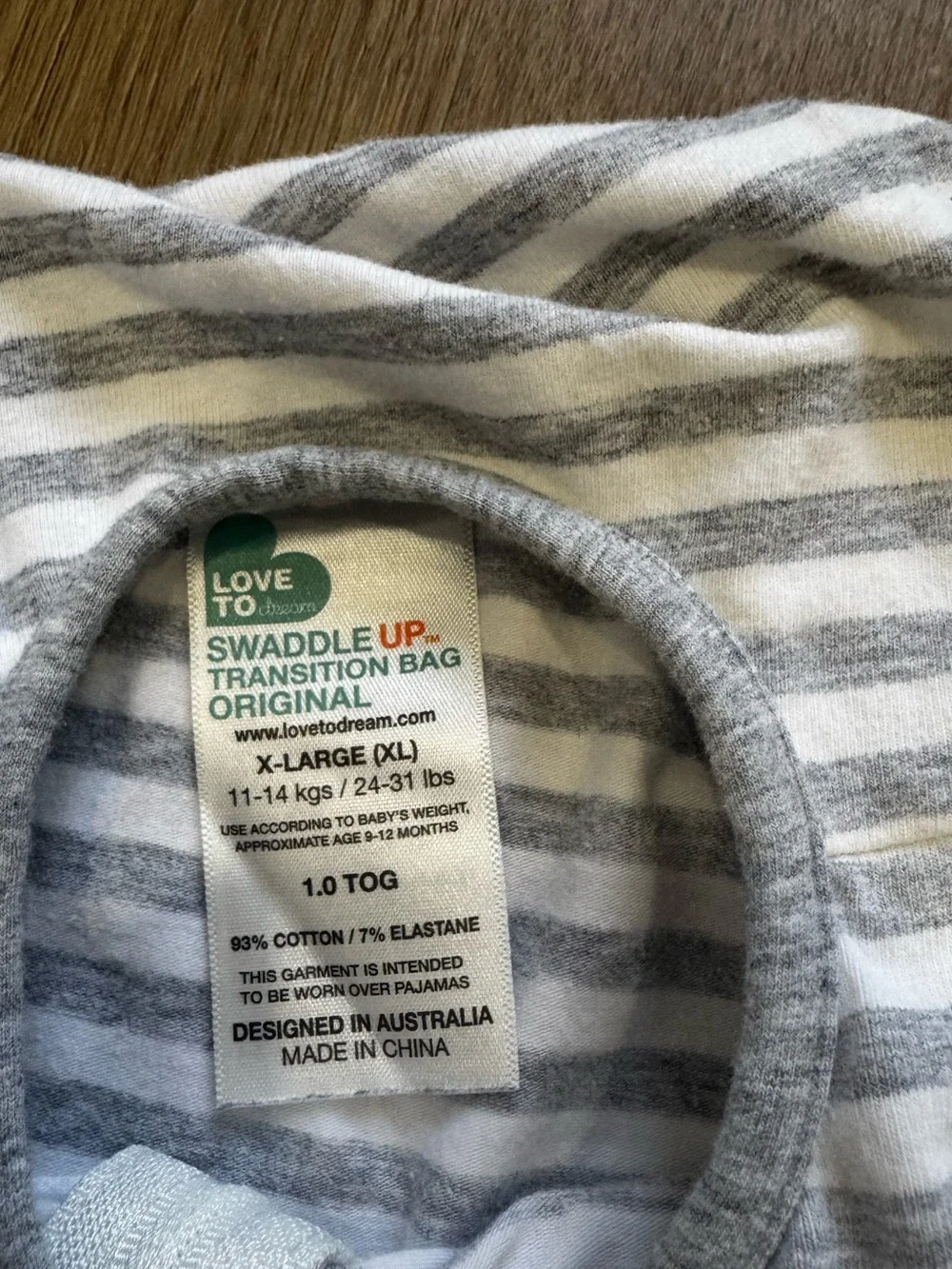 Love to Dream Swaddle UP Transition Bag XL 1.0 TOG
